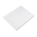 Pacon Poster Board, 4-Ply, 28"x22", White, PK25 104159